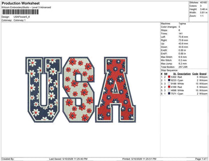 USA Flower