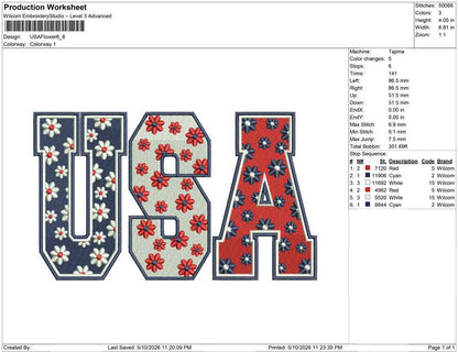 USA Flower