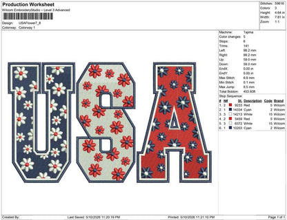 USA Flower