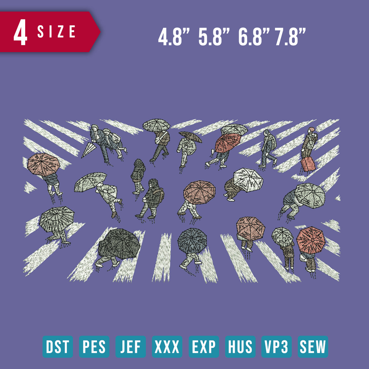 Umbrella On the road