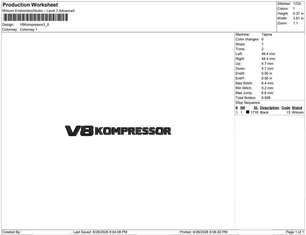 V8 Kompressor