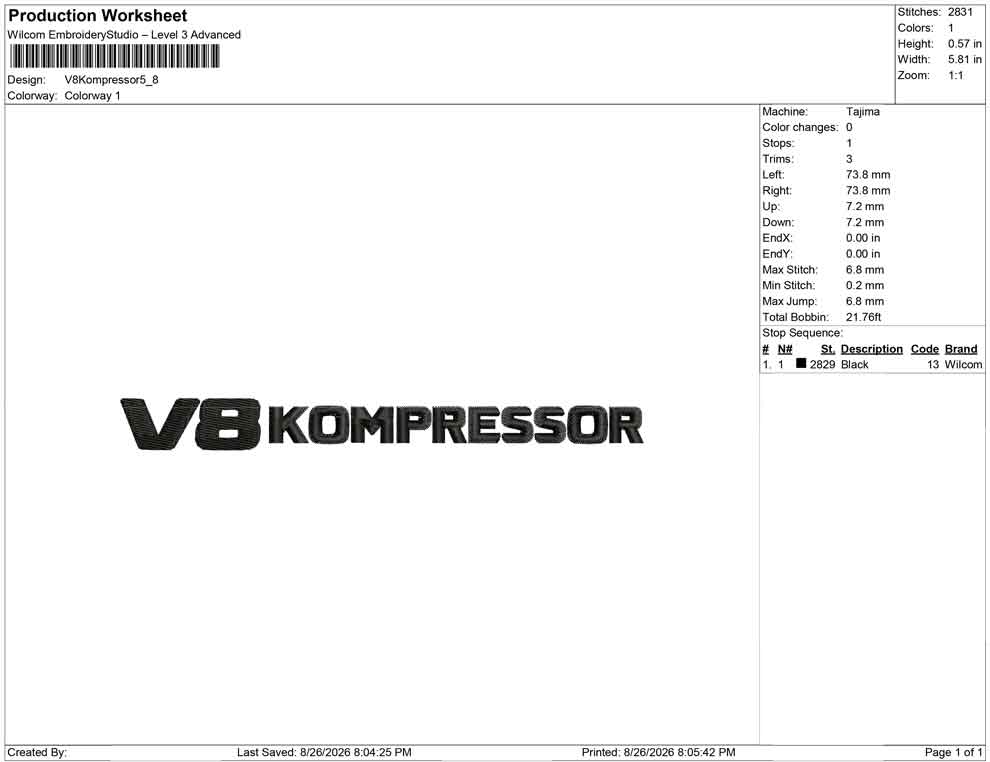 V8 Kompressor