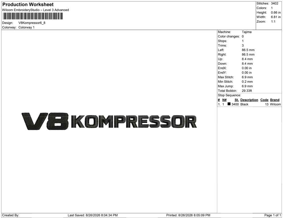 V8 Kompressor