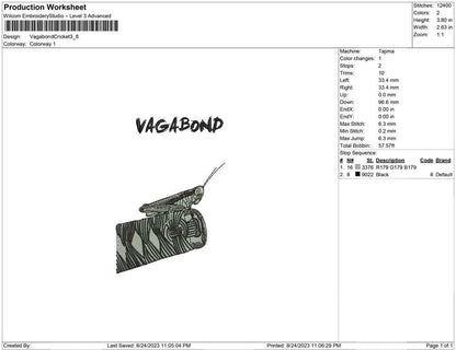 Vagabond Cricket