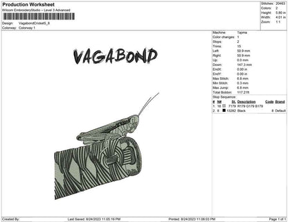 Vagabond Cricket