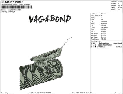 Vagabond Cricket