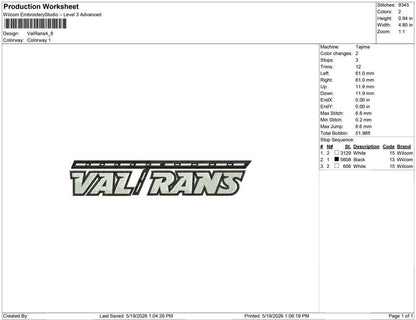 Val Rans