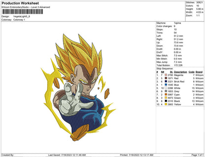 Vegeta Light