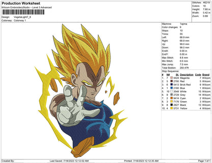 Vegeta Light