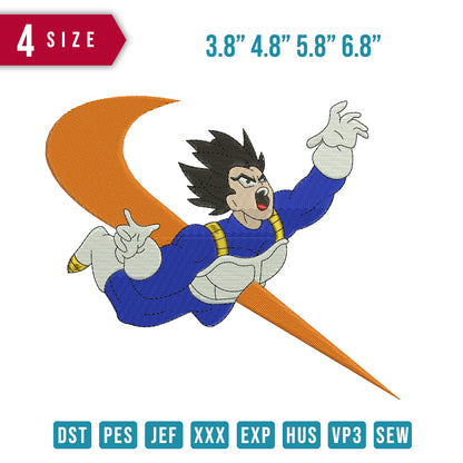 Vegeta Pricked Swoosh