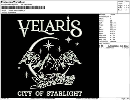 Velaris City Of Starlight
