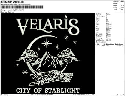 Velaris City Of Starlight