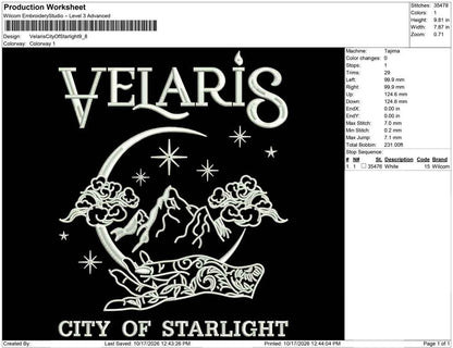 Velaris City Of Starlight