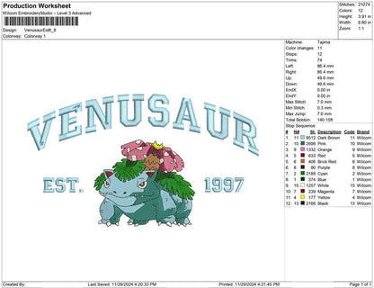 Venusaur Est