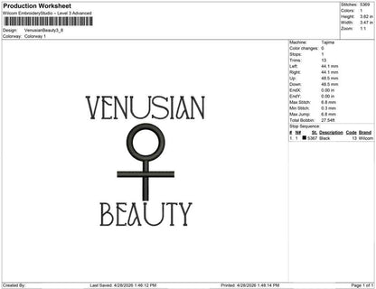 Venusian Beauty