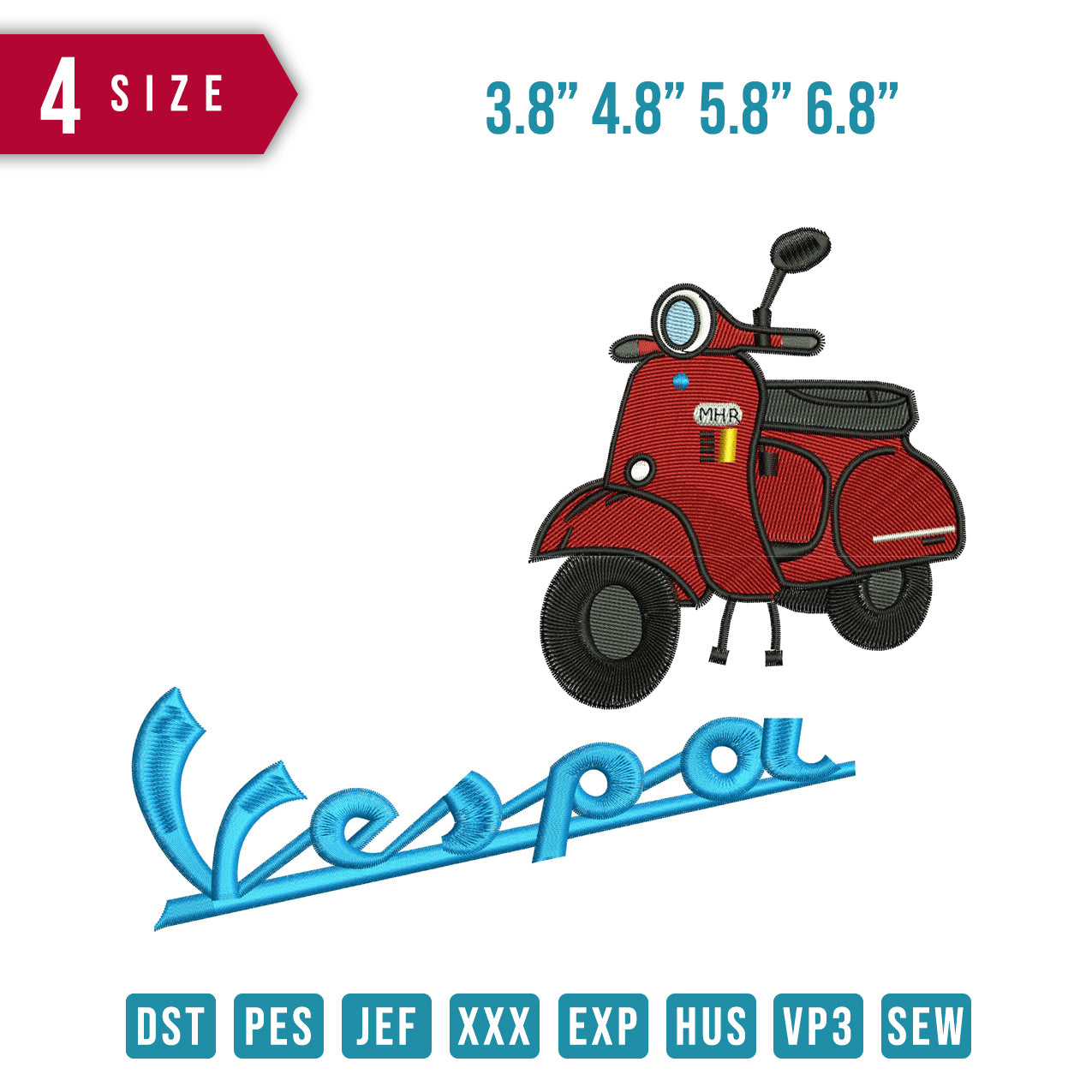 Vespa Red