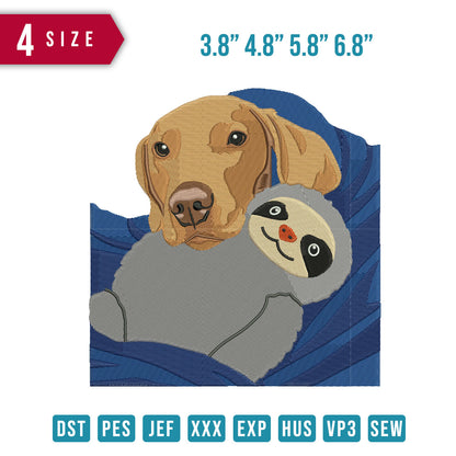 Vizsla Dog Sloth Doll