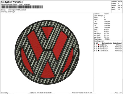Volkswagen Golf Gti Logos