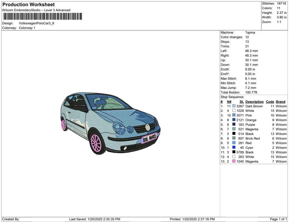 Volkswagen Polo Car