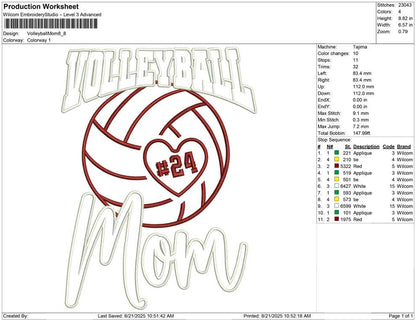 Volley ball Mom