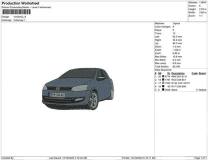 VW grey