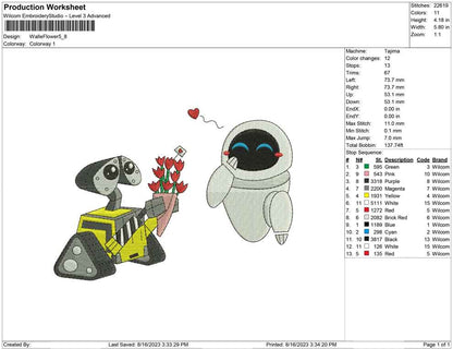 Wall-e Flower