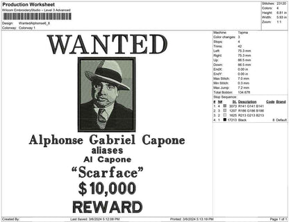 Wanted Alphonse