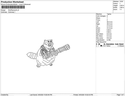 War Raccoon