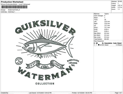 Waterman Fish