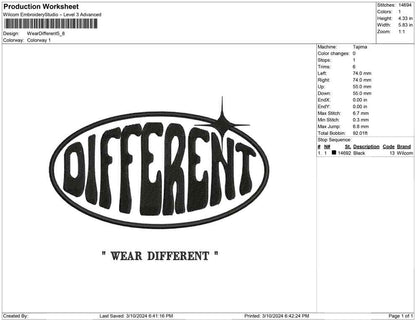 Wear Different