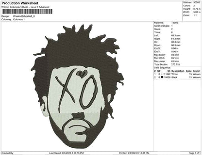 Weeknd silhouette