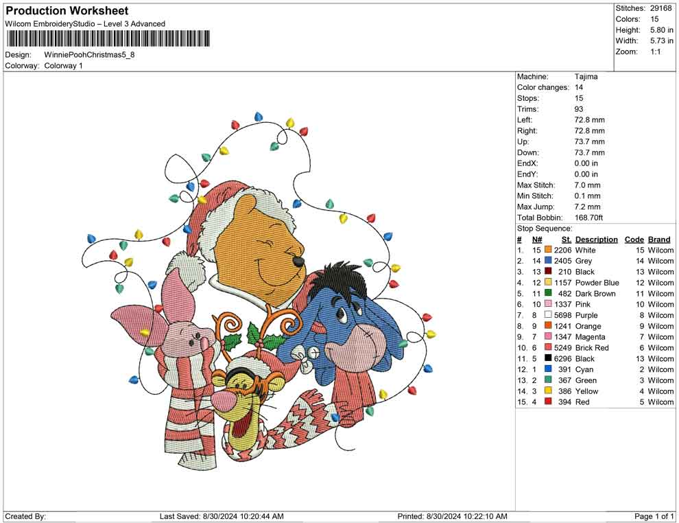 Winnie Pooh Christmas