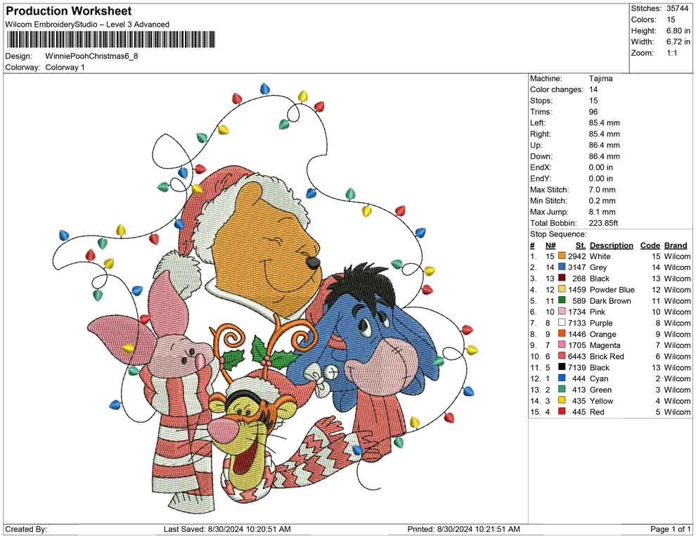 Winnie Pooh Christmas