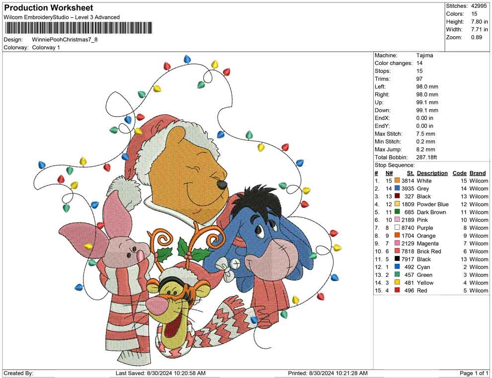 Winnie Pooh Christmas