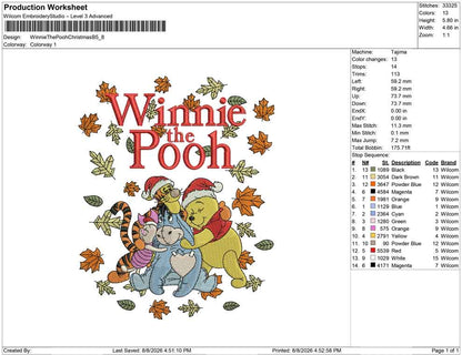Winnie The Pooh Christmas B