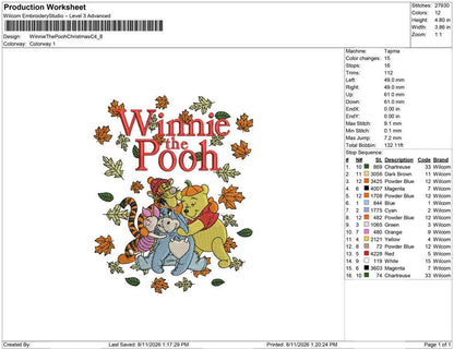 Winnie The Pooh Christmas C