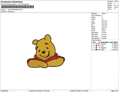Winnie The Pooh Face