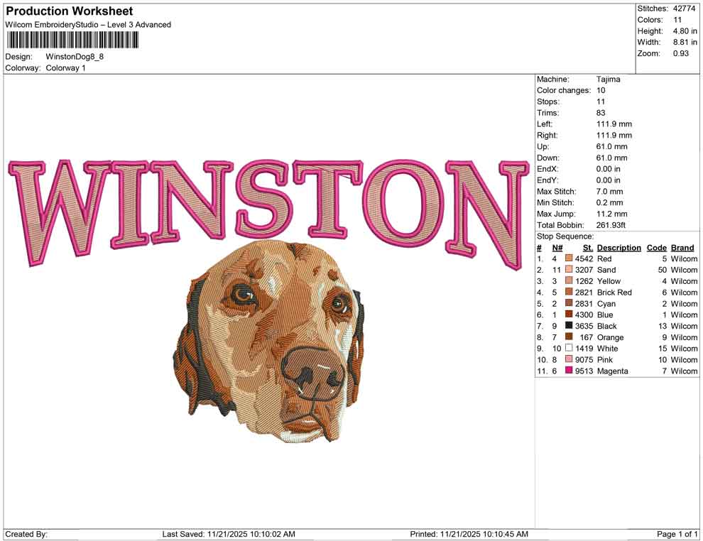 Winston Dog