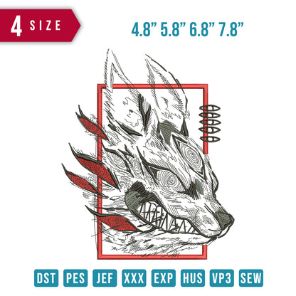Wolf Scribble