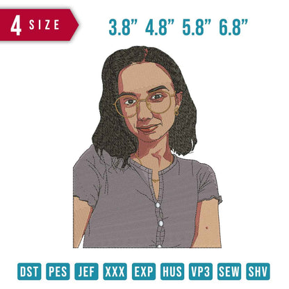 Woman eyeglasses