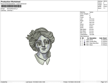 Woman Roman Art