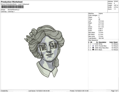 Woman Roman Art