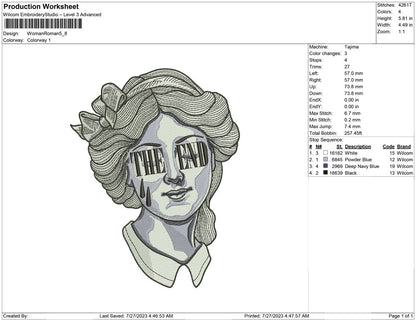 Woman Roman Art