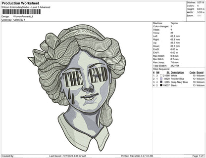 Woman Roman Art