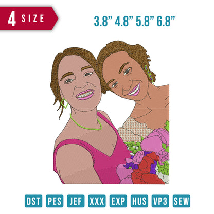 Women Selfie Flower