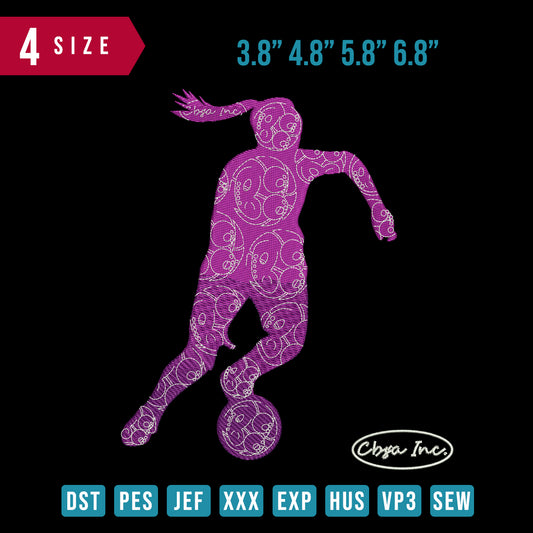 Women Soccer Icon
