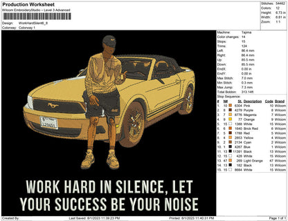 Work Hard Silent