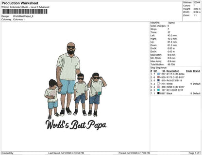World Best Papa