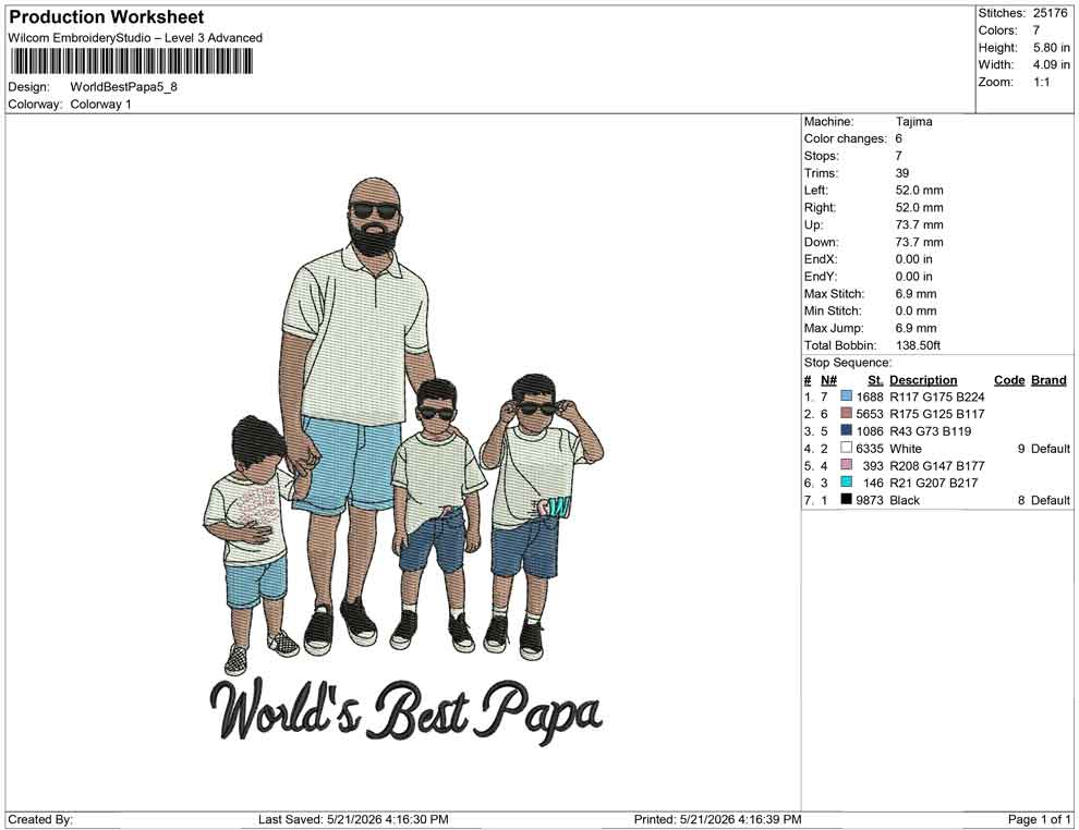 World Best Papa