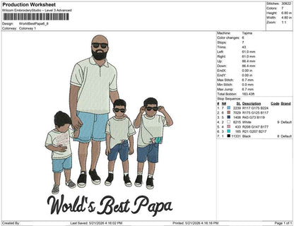 World Best Papa